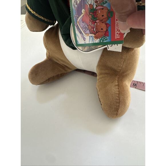 VELVETEEN RABBIT EARS Plush Stuffed Animal Vintage Toys-R-Us 1985 w/ Tags - Picture 8 of 9